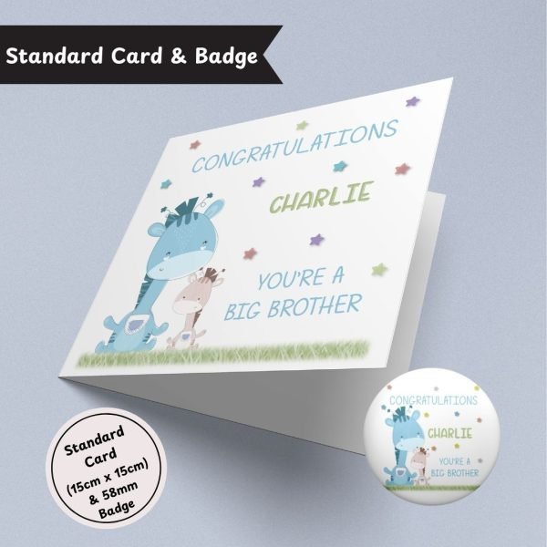 Big Brother Standard Card & Button Badge