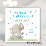 First Father's Day Card
