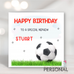 Football Birthday Card