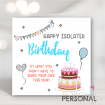 Won't Have To Share Your Cake Birthday Card