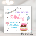 Won't Have To Share Your Cake Birthday Card