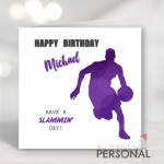 Basketball Birthday Card