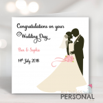 Congratulations On Your Wedding Day Card