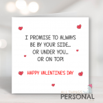 I Promise To Always Be Valentine's Day Card