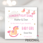 Congratulations Parents On Birth Of Baby Girl Card