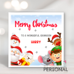 Santa & Friends Christmas Card