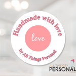 Handmade With Love Stickers