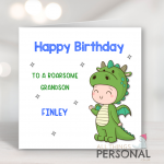 Roarsome Birthday Card