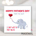 Father's Day Card From The Bump