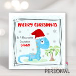 Roarsome Christmas Card