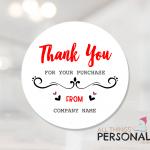 Thank You For Your Purchase Stickers