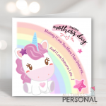 I Love You More Than Unicorns Mother's Day Card