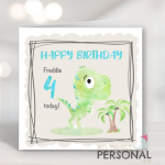 T-Rex Birthday Card