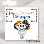 Halloween Balloons Card