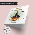 Scary Pumpkins Halloween Standard Card Only