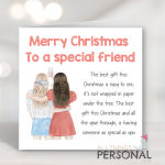 Special Friend Christmas Card