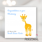 Boys Christening Card