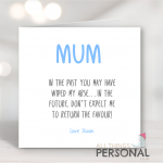 Funny Mum Card