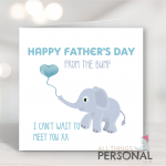 Father's Day Card From The Bump