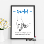 Personalised Grandad Print