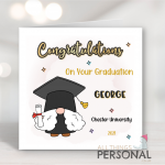 Gnome Graduation Card