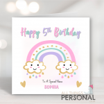 Rainbow Birthday Card