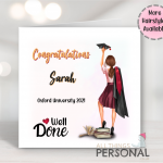 Female Graduation Card