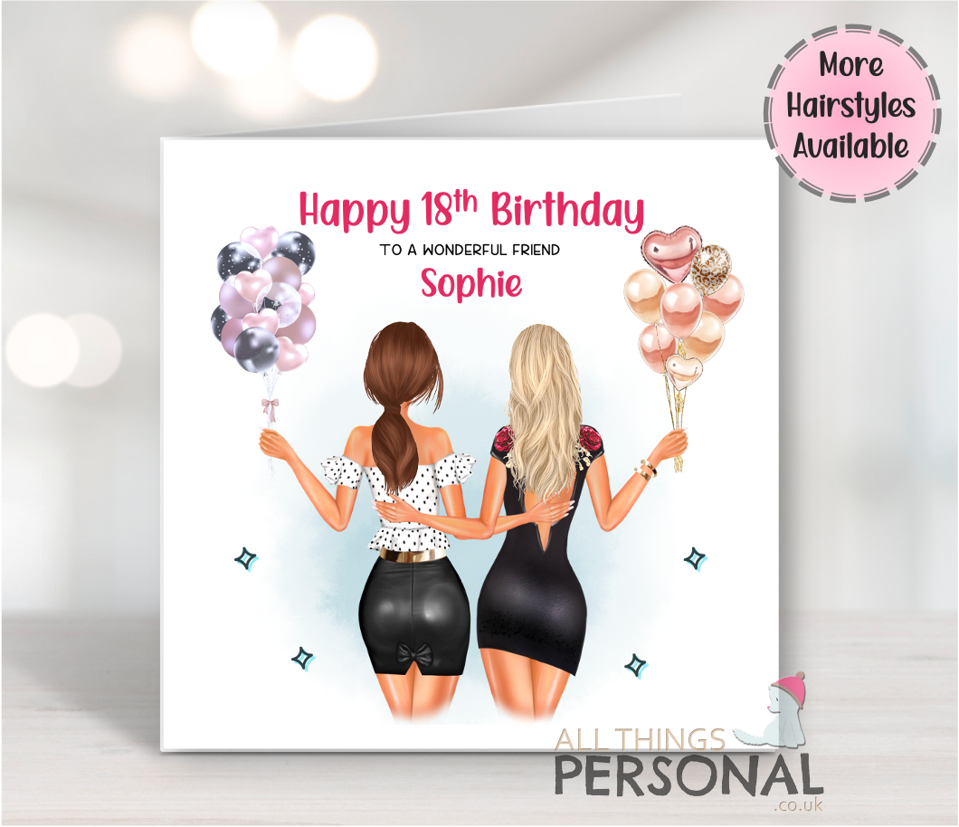 Wonderful Friend Birthday Card Wonderful Friend Birthday Card - Image 1