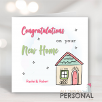 Congratulations on Your New Home Card