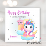 Magical Unicorn Birthday Card