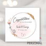 On Your Engagement Card