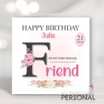 Special Friend Birthday Card
