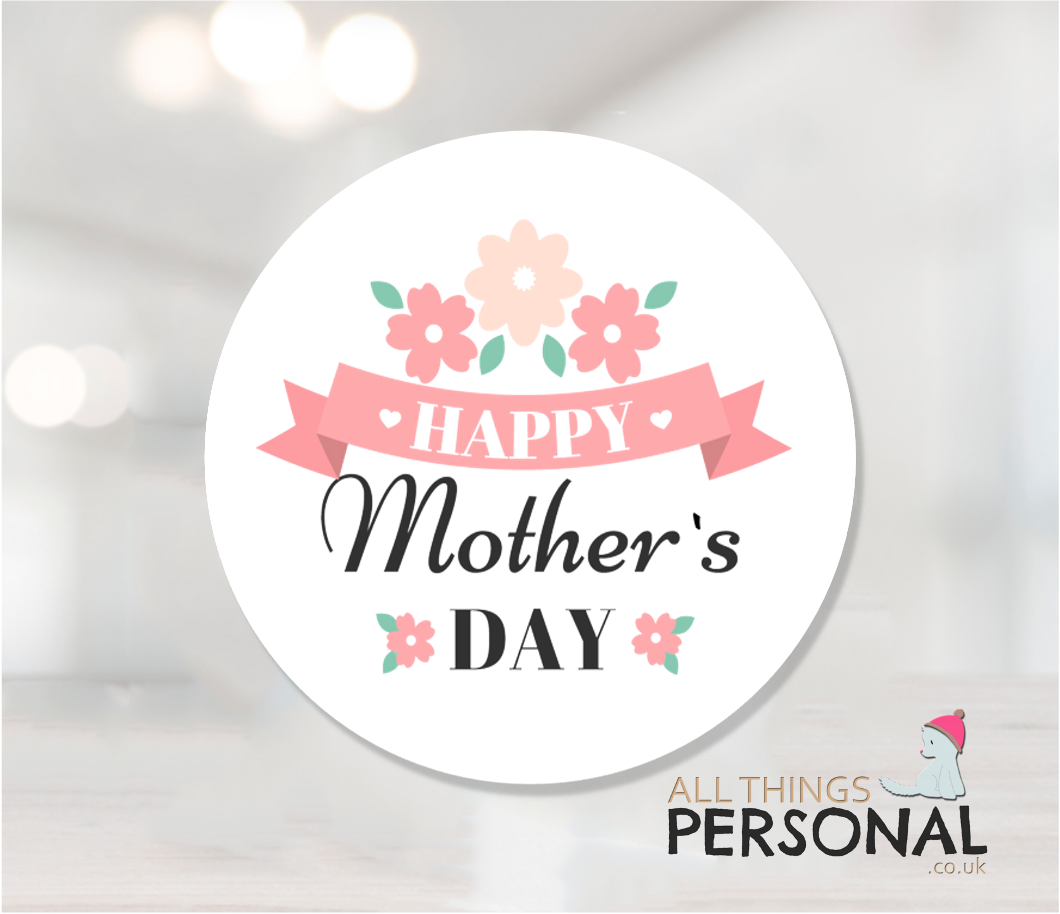 Mothers Day Stickers W Mother's Day Stickers - Image 1