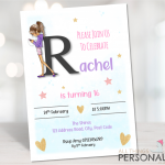 Girls Birthday Invites