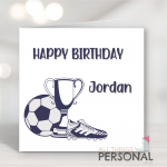 Football Birthday Card