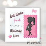 Maternity Leave Card
