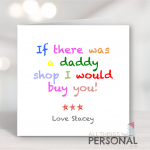 Daddy Shop Card