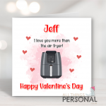Air Fryer Valentine's Day Card