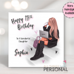 Boss Girl Birthday Card