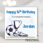 Football Shirt Birthday Card