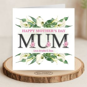 Lillies Mother's Day Card