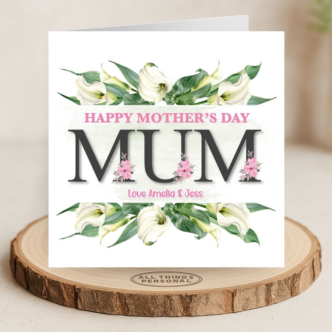 Lillies Mother's Day Card Lillies Mother's Day Card