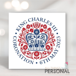 Official Logo Coronation Day Card