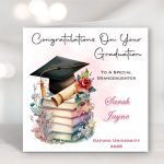 Floral Graduation Card