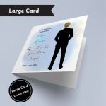 Blue Prom Night Card Large