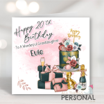 Glam Celebrations Birthday Card