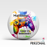Gaming Birthday Badge