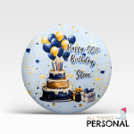 Blue Celebrations Birthday Card - Image 4