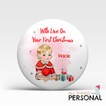 Girls First Christmas Badge