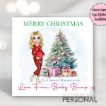 Mummy To Be Christmas Card